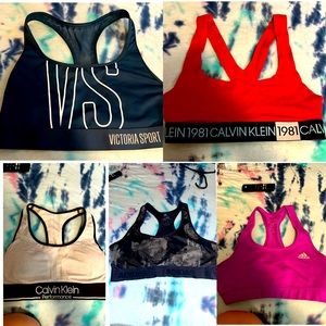 Victoria’s Secret, Calvin Klein and Adidas Sports Bra Bundle Variety MIX & MATCH